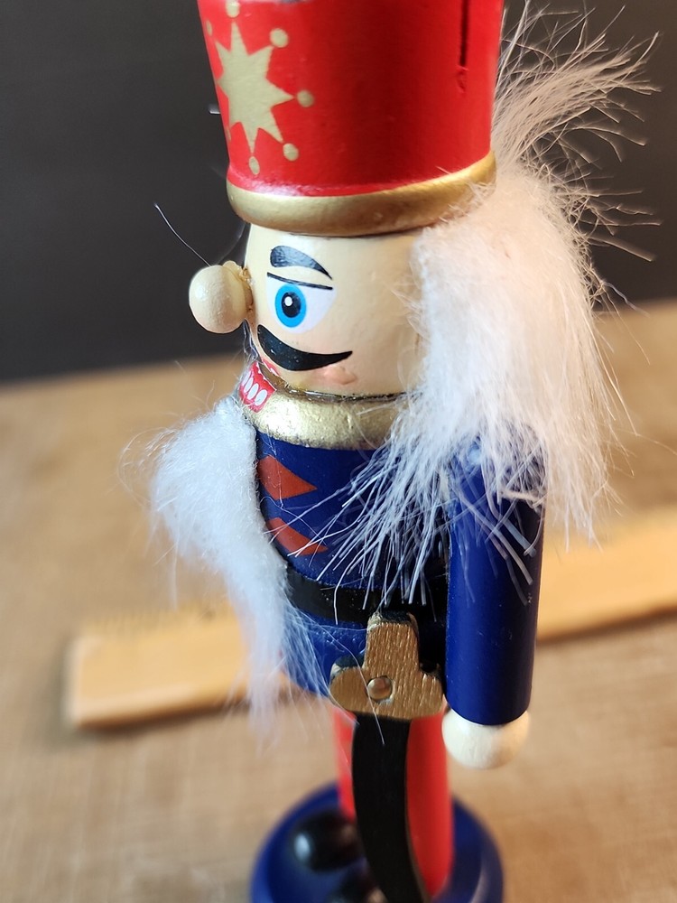 Holiday Nutcracker small Photo / Picture Frame place setting