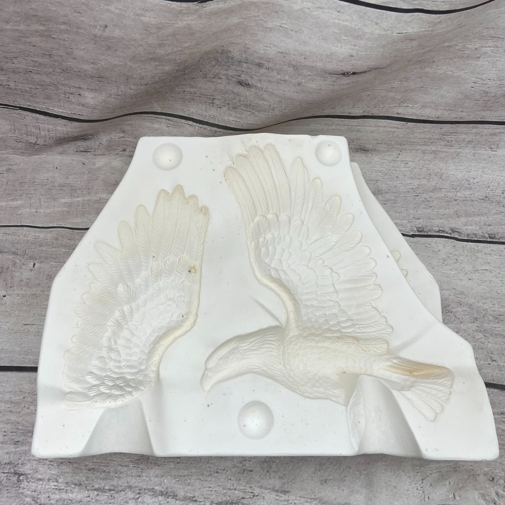 Unbranded Ceramic Casting Mold Flying Eagle Figurine