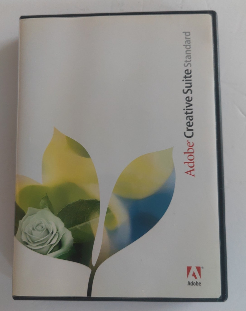Adobe Creative Suite Standard Upgrade For Mac with Serial Numbers, 4 Disc Set