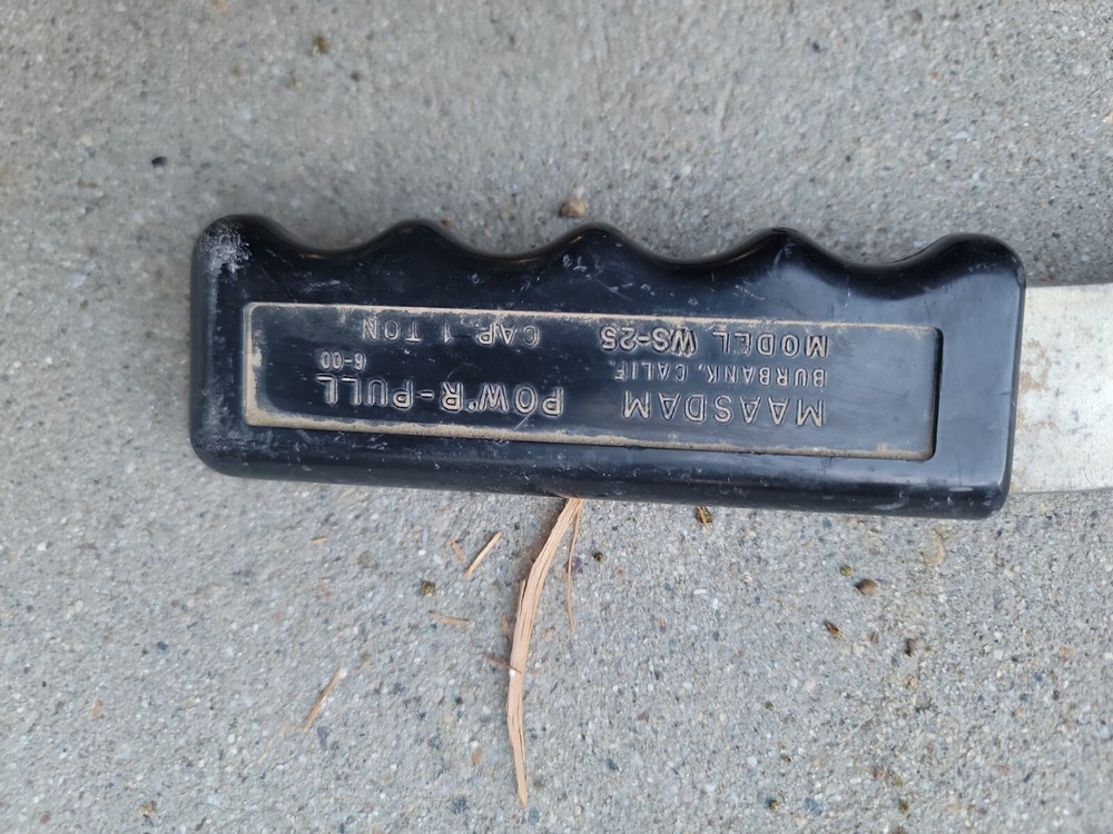 Strap Puller,No WS-25, Maasdam Power-Pull Inc