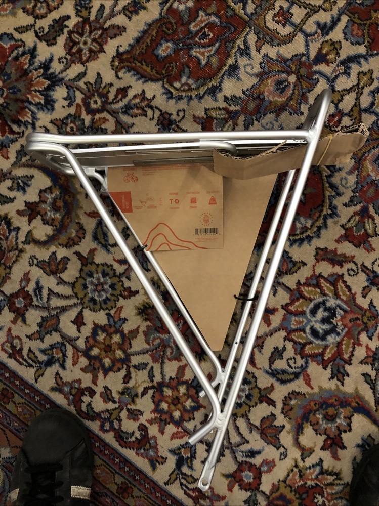 Planet Bike Eco Rear Rack: Includes Hardware, Silver