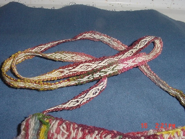 OLD PERUVIAN QUECHUA INDIAN HANDWOVEN COCA LEAF BAG PERU