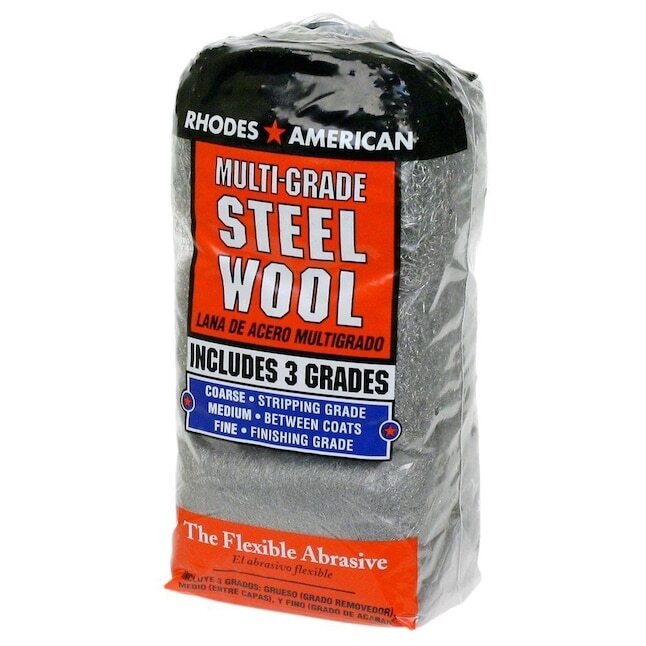 Assorted 12 Pad Steel Wool, Coarse, Medium, Fine