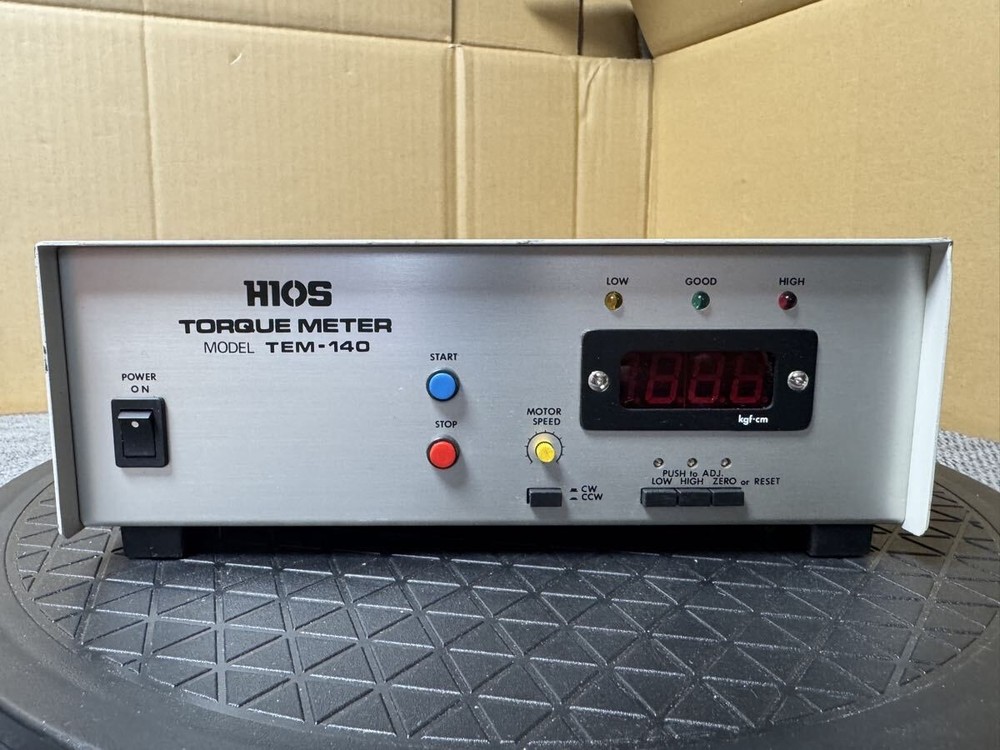 HIOS TEM-140 Torque Meter Measurement Unit