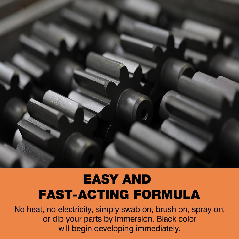 Black Oxide Coating Kit - Black Oxide Solution, Versatile Blackening Solution
