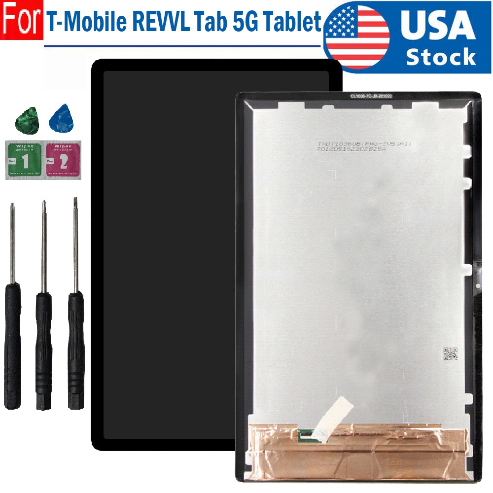 New LCD Display Touch Screen Digitizer For T-Mobile REVVL Tab 5G Tablet Assembly