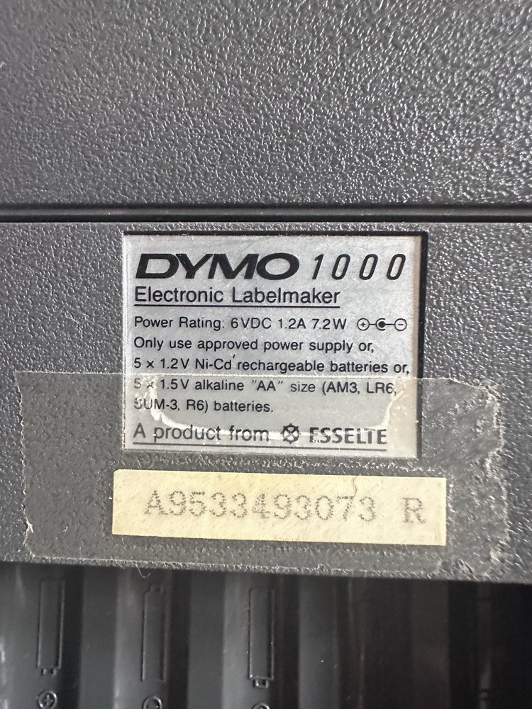 Dymo 1000 Electronic Label Maker