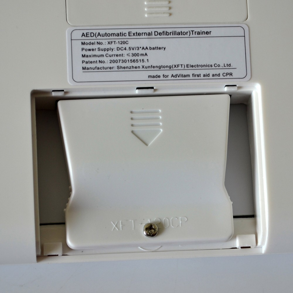 1pc Automatic External Defibrillator Simulator AED Training In English & Greek