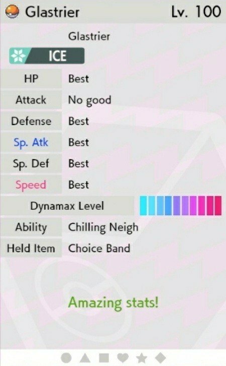 Glastrier For Pokémon Sword & Shield