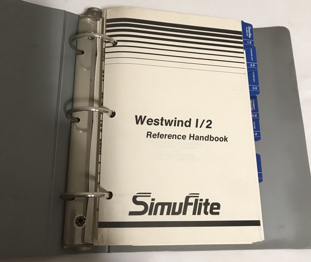 SimuFlite Westwind 1/2 Reference Handbook