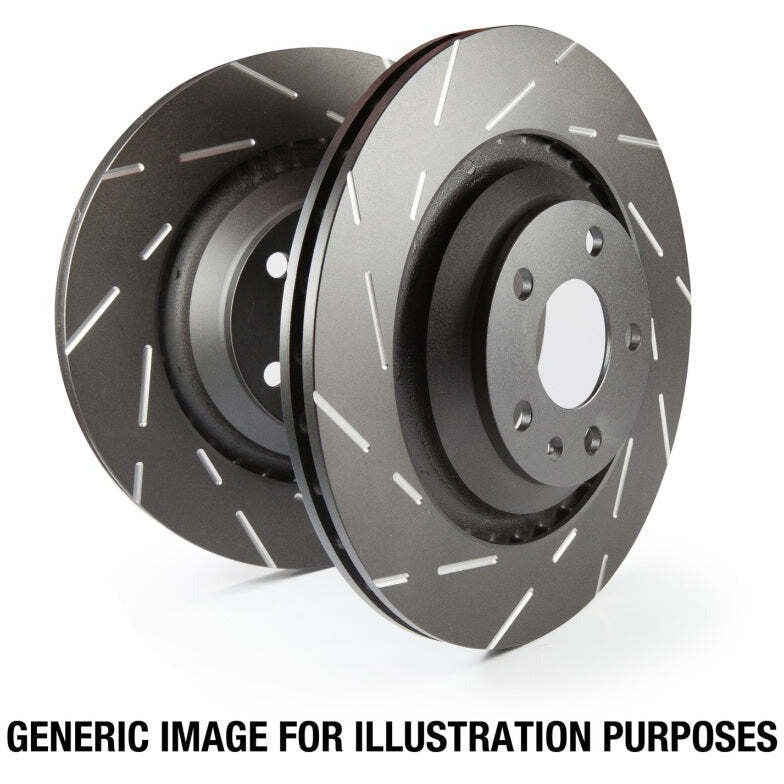 EBC USR7392 fits Mazda 06-15 Miata MX5 2 USR Slotted Front Rotors