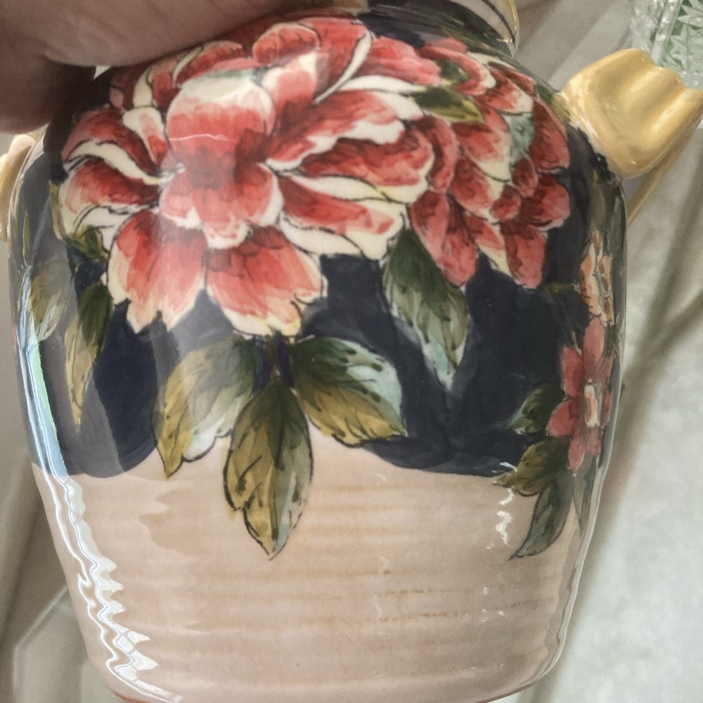 Gorgeous Unused Maxcera Planter Colorful
