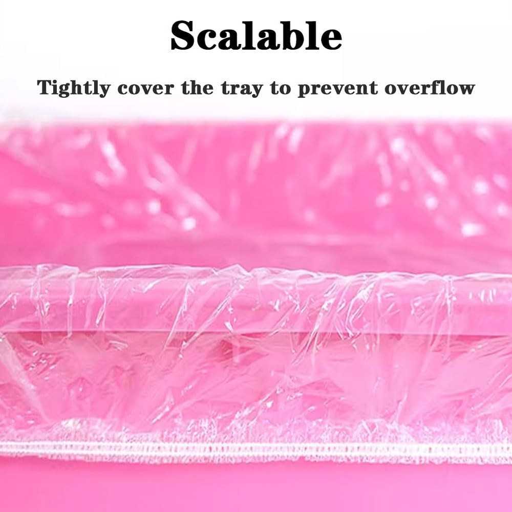 30PCS Disposable Cage Liners,Clear Plastic Rabbit Cage Liner Bag,Suitable for...
