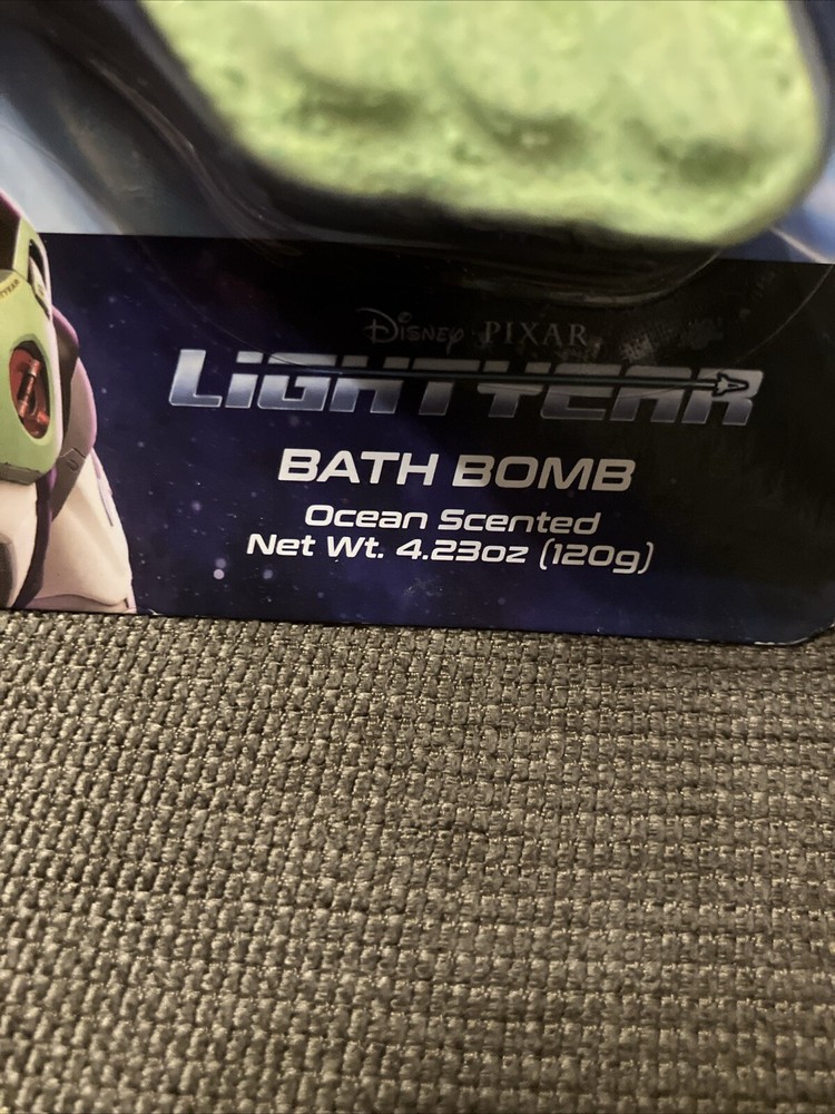 DISNEY PIXAR Lightyear Bath Bomb, Ocean Scented SEALED