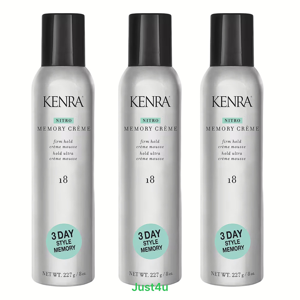 Kenra Nitro Memory Creme #18, 8oz. (3PACK)