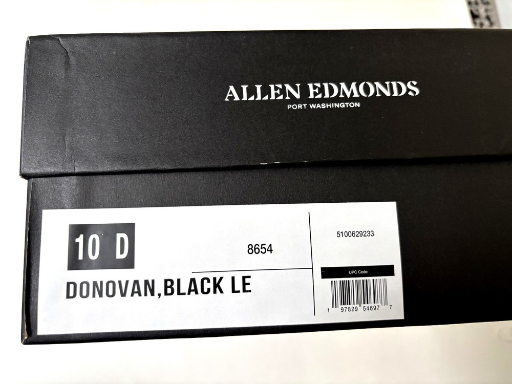 Allen Edmonds Donovan Chukka Boot (Men) 10, 11 BLACK