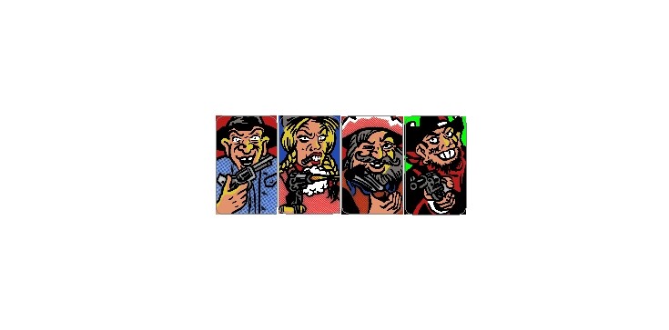 Bally Midway Cactus Canyon Pinball Machine Drop Target Decal Set