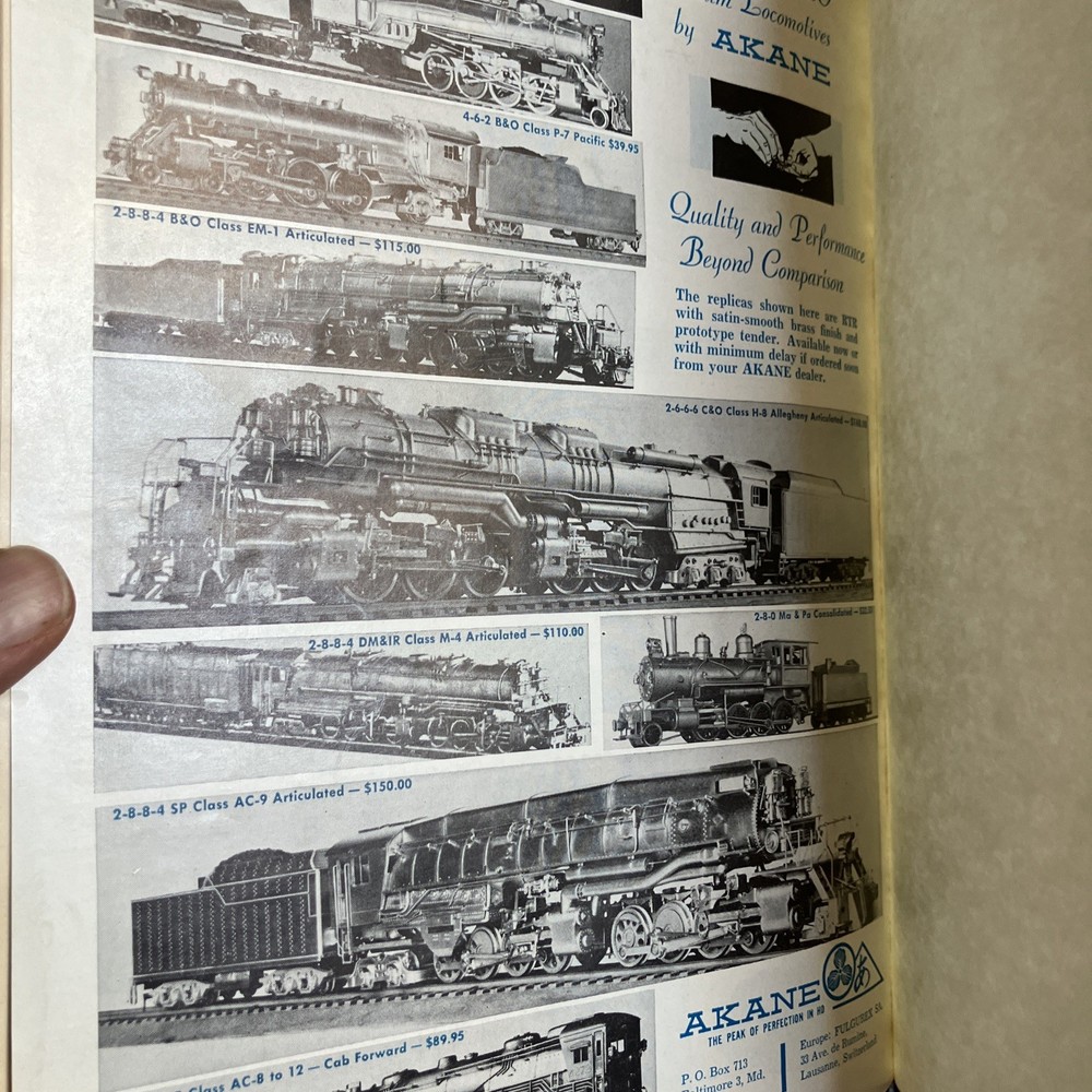 Model Railroader Vol.29 Bound Volume 1962—12 Issues