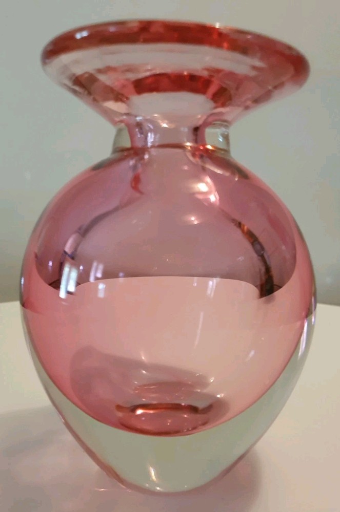 Murano Sommerso Bud Vase