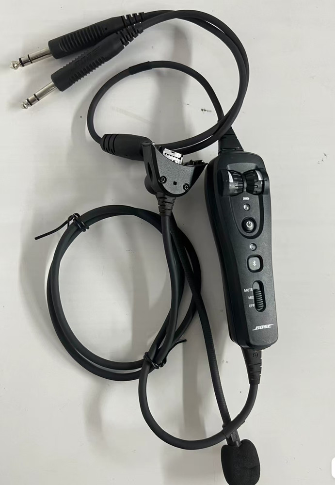 B-o-s-e A20 Aviation fixed GA plane 2-pin headphone cable with Bluetooth