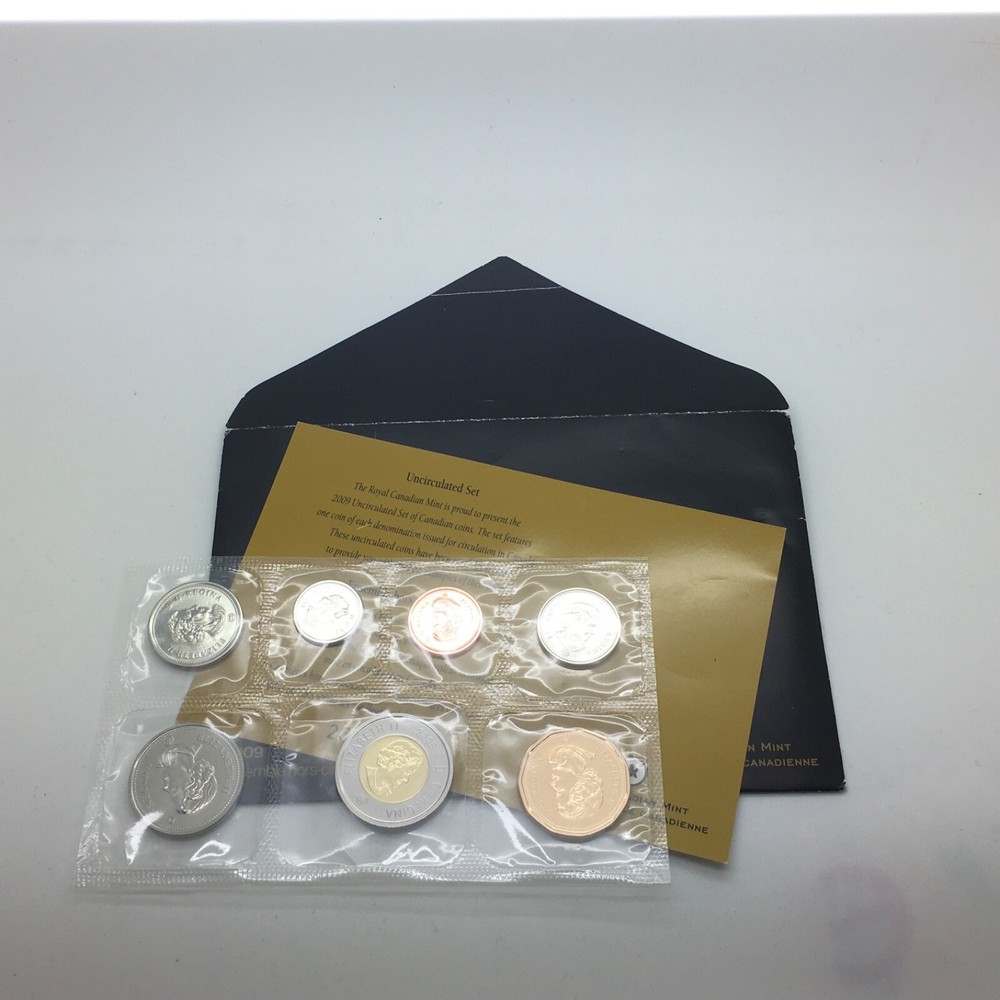 Canada 2009 Uncirculated Coin Set Proof Like Set RCM