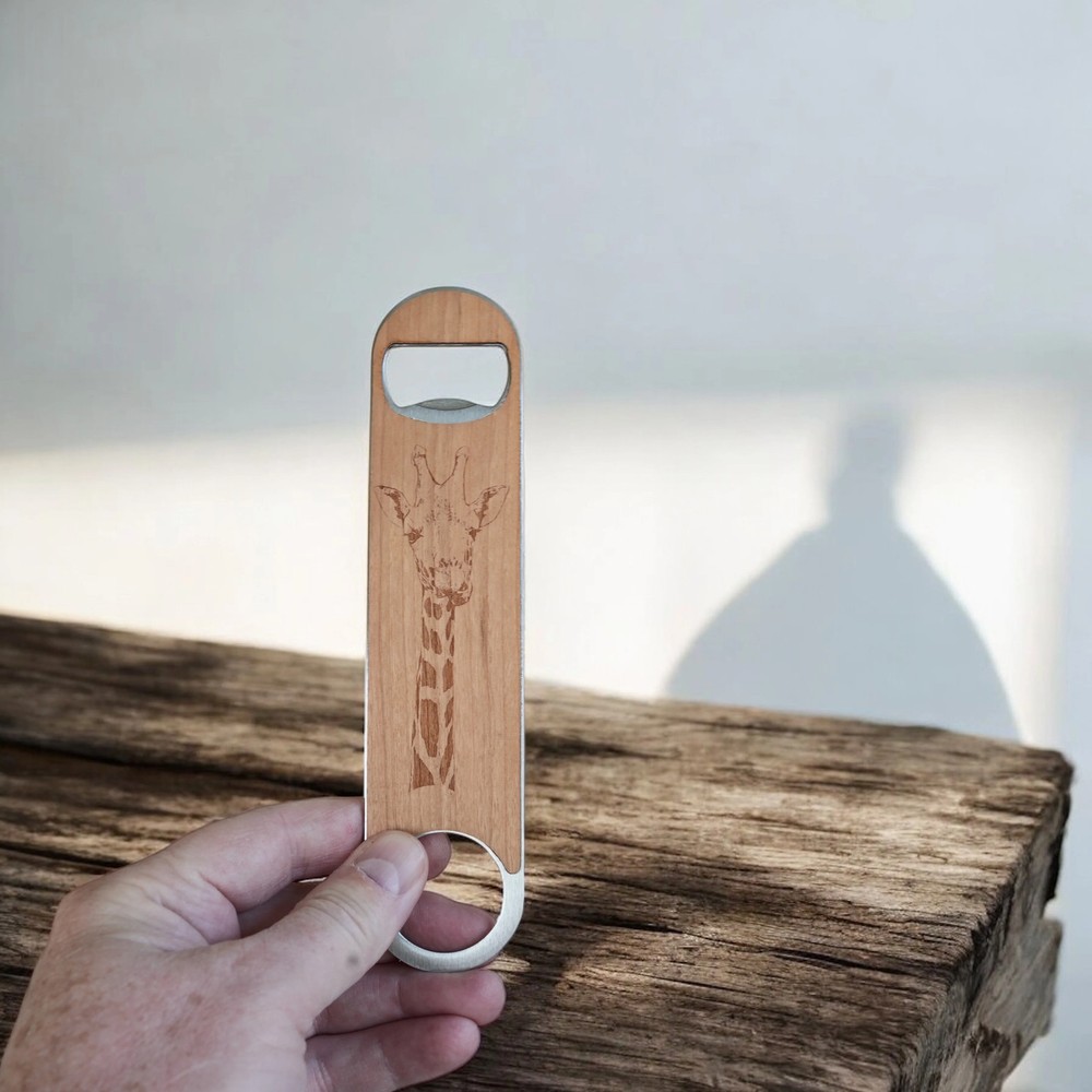 Wooden Bottle Opener - Giraffe