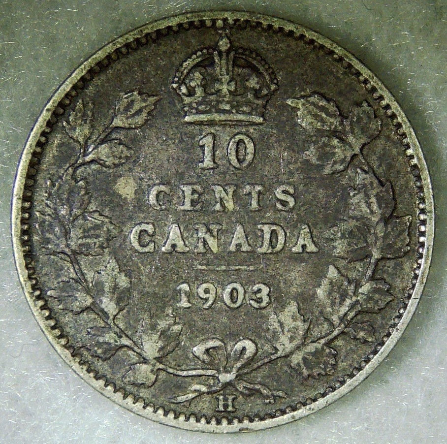 1903H Canada Ten Cent 10