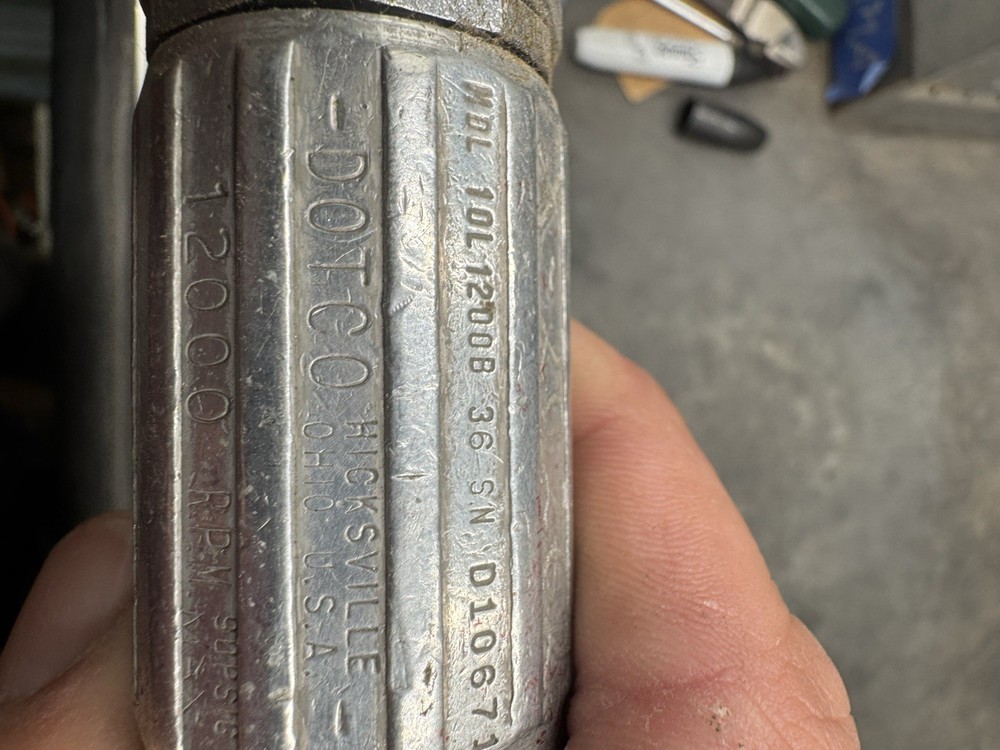 Dotco Angle Die Grinder MDL 10L1200B Tested Working