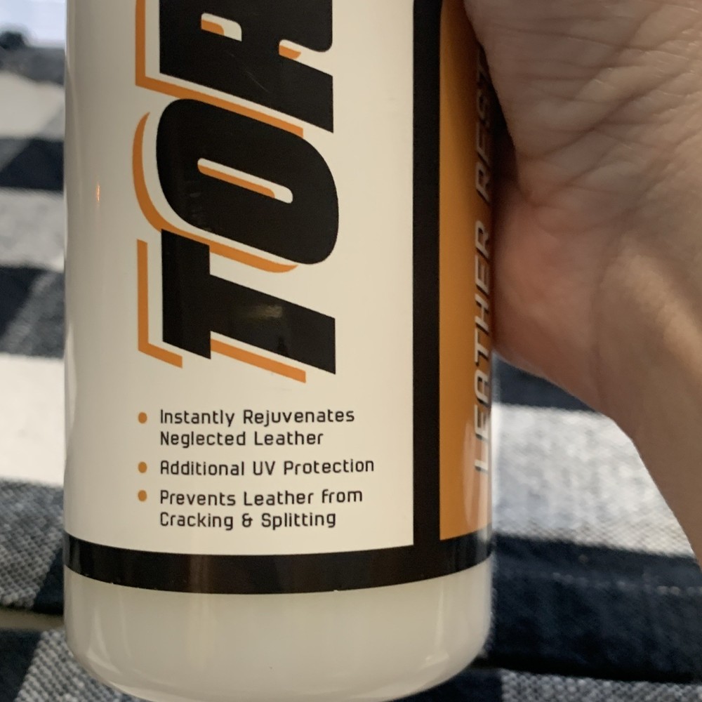 Torque Detail Leather Restore Read 90% Full !!!