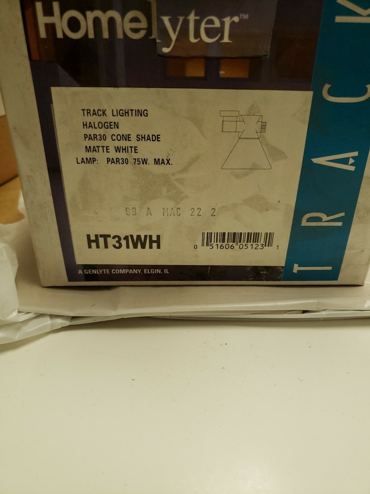 Homelyter. HT31WH. Track head white