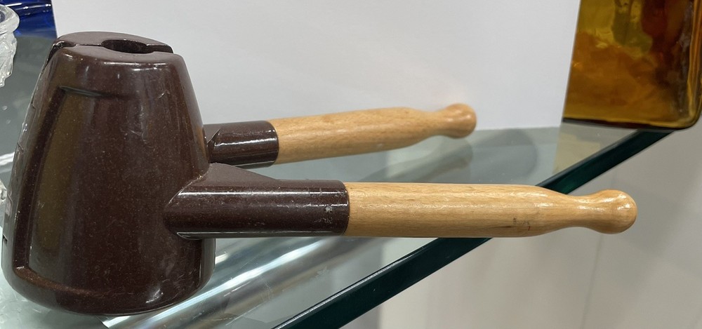 Vintage Wood Handle Nut Cracker Tool – Heavy Duty Walnut & Pecan Shell Opener