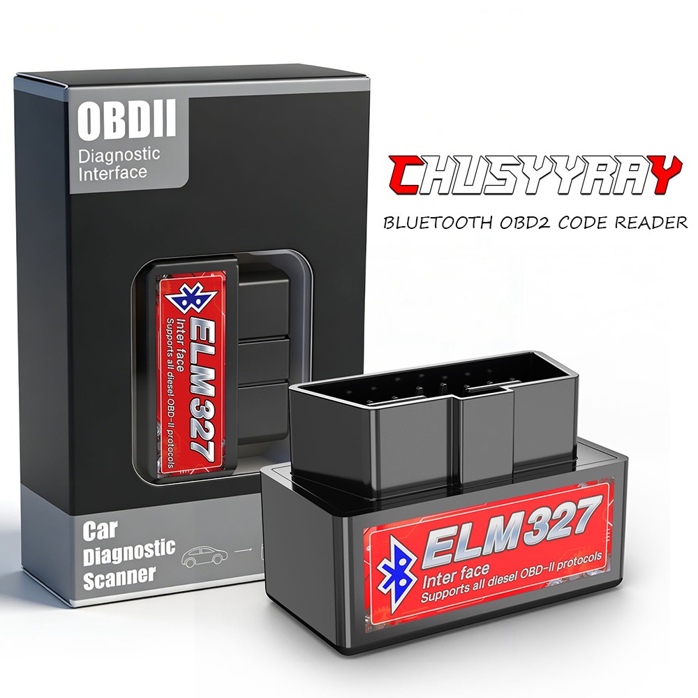 2026 ELM327 OBD2 Code Reader Bluetooth Auto Interface Adapter Diagnostic Tool