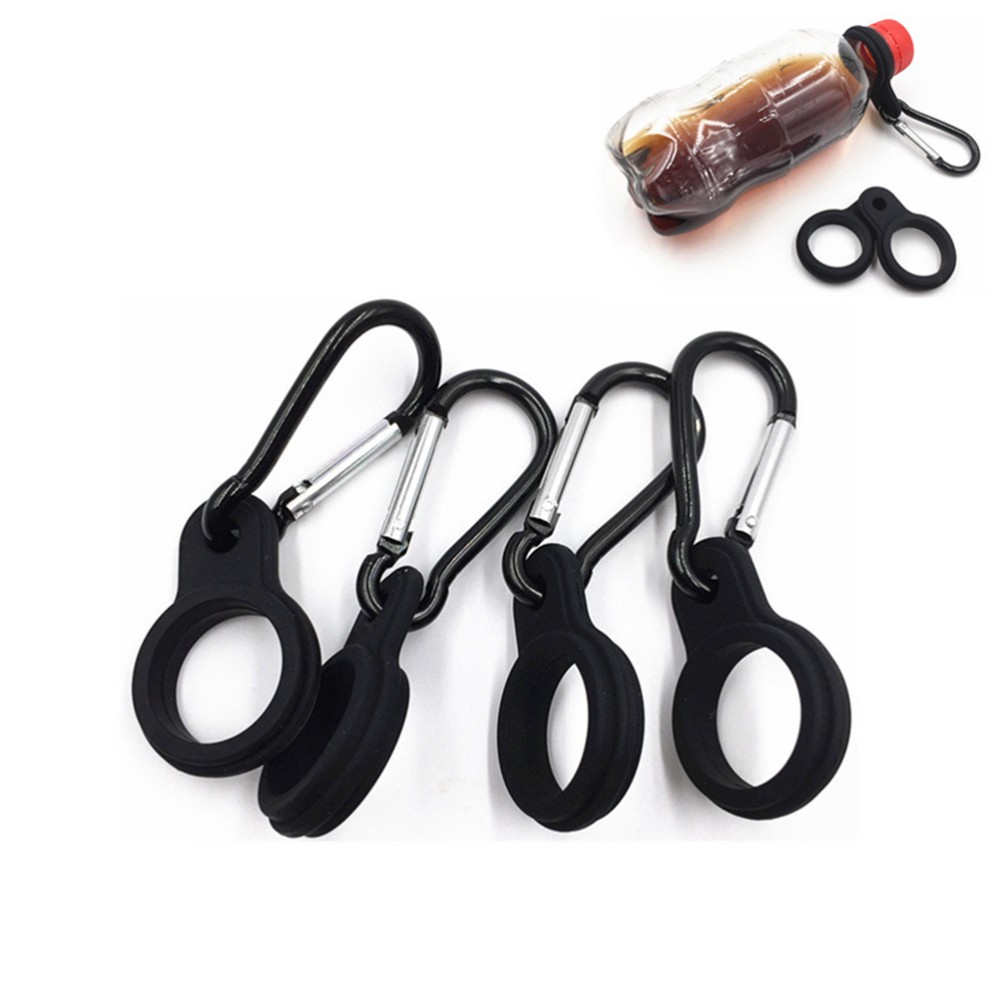 Holder Clip Silicone Buckle Camping Accessories Bottle Backpack Holders