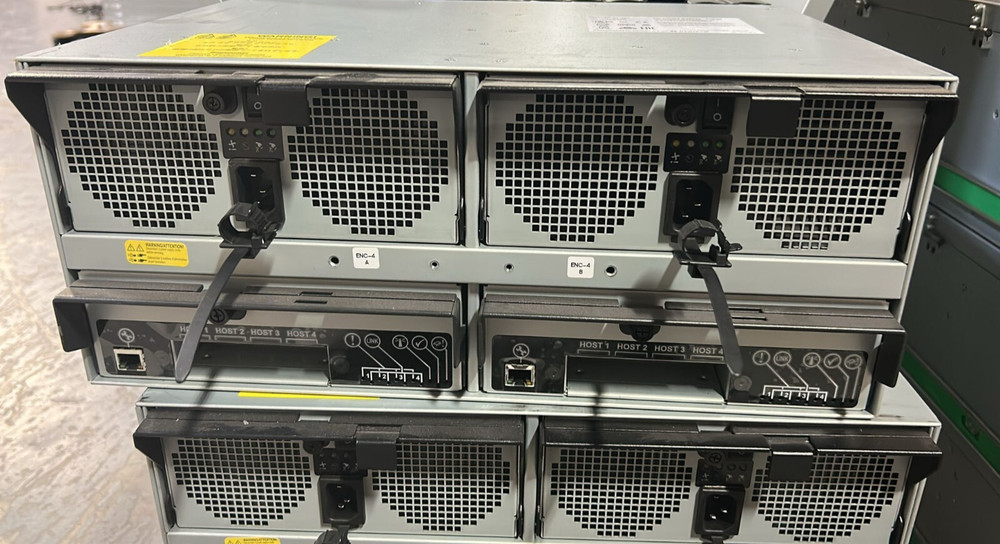 Newisys NDS4600-CS-02 Disk Array  2x controllers  No Drives No Trays