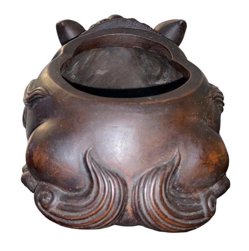 Chinese Clay Red Teapot Incense Burner