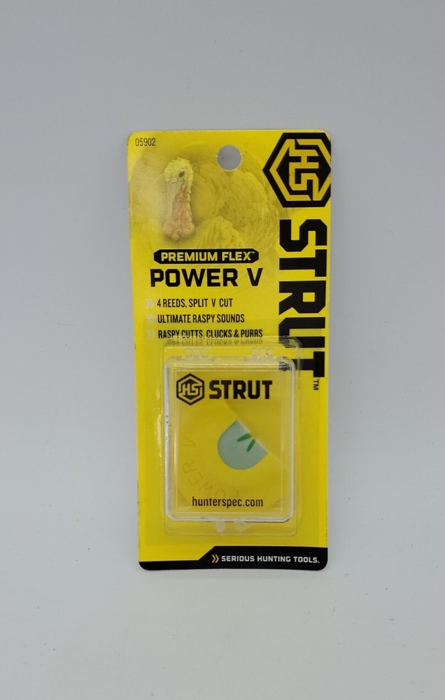 Hunters Specialties Strut Premium Flex Power V Diaphragm Mouth Call - 05902