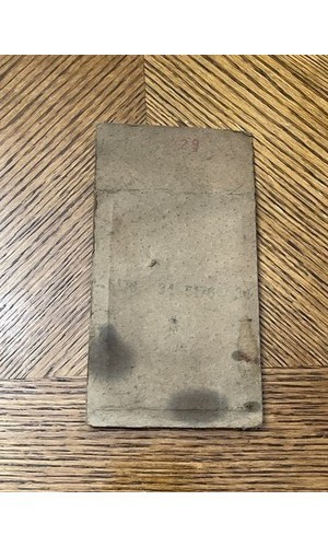 Sears Rustic Brown Wall Plate NOS 80s Decorator NIP