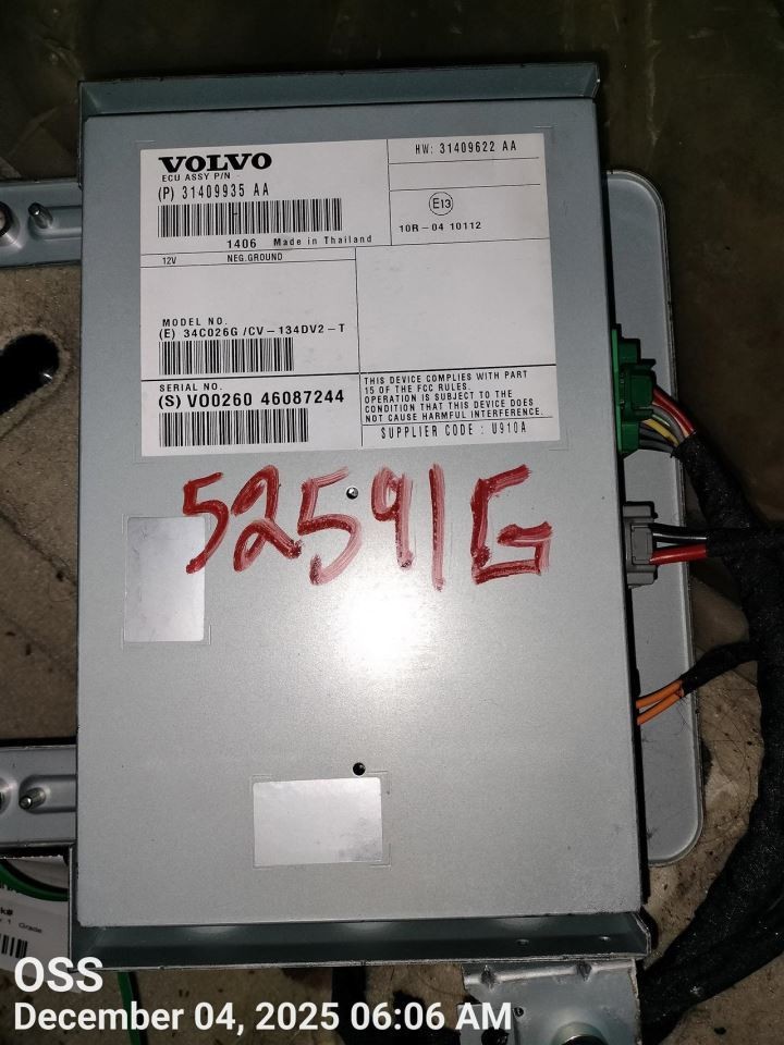 CONTROL PANEL OEM 11-15 VOLVO S60 1YR WRNTY