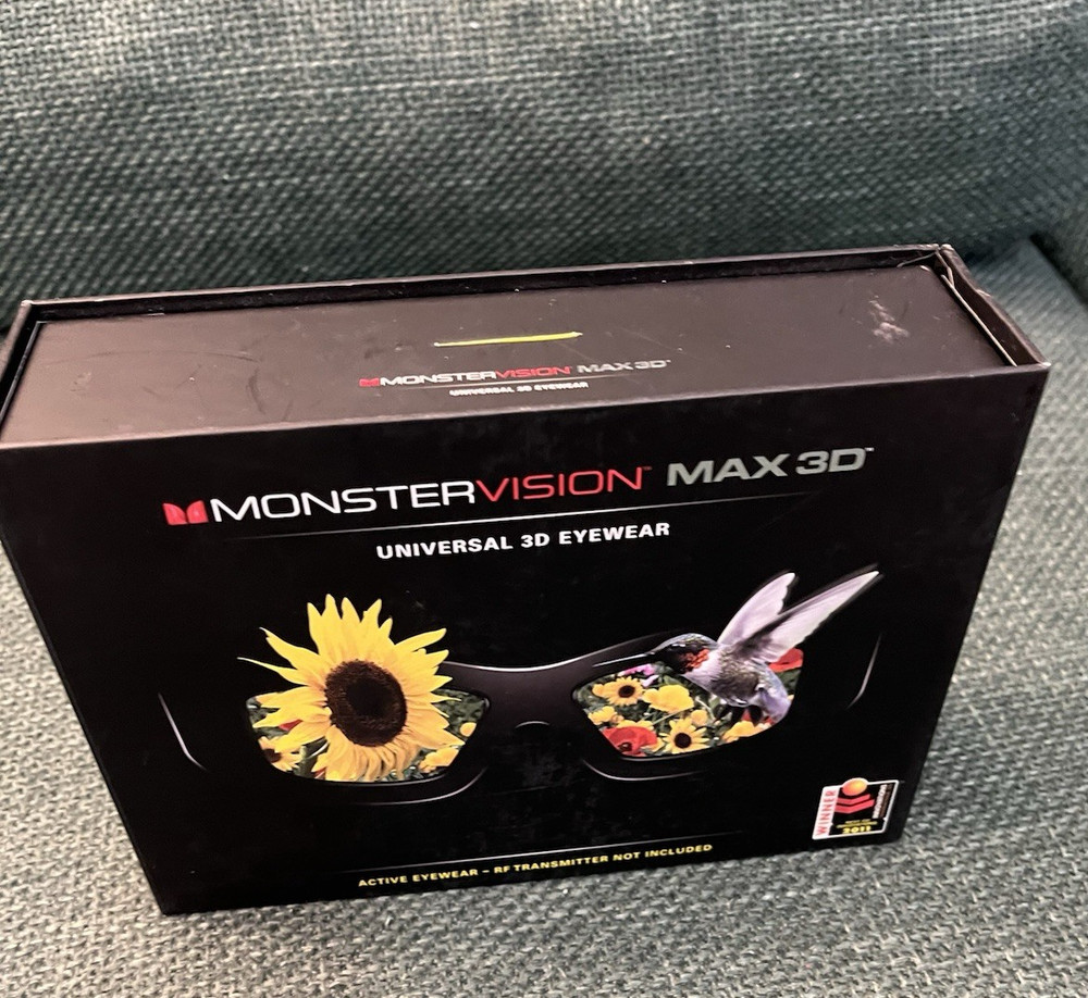 Monster Vision Max 3D Active Eyewear Universal