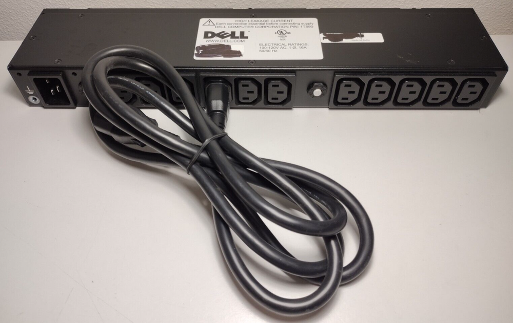 IBM Power Distribution Rack Mount Strip & Dell High Leakage Current (UNTESTED)