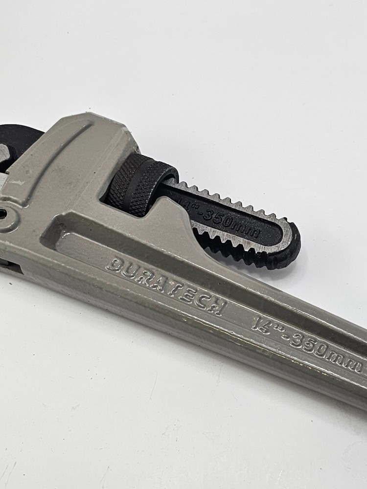 DURATECH 14" Heavy Duty Aluminum Offset Pipe Wrench