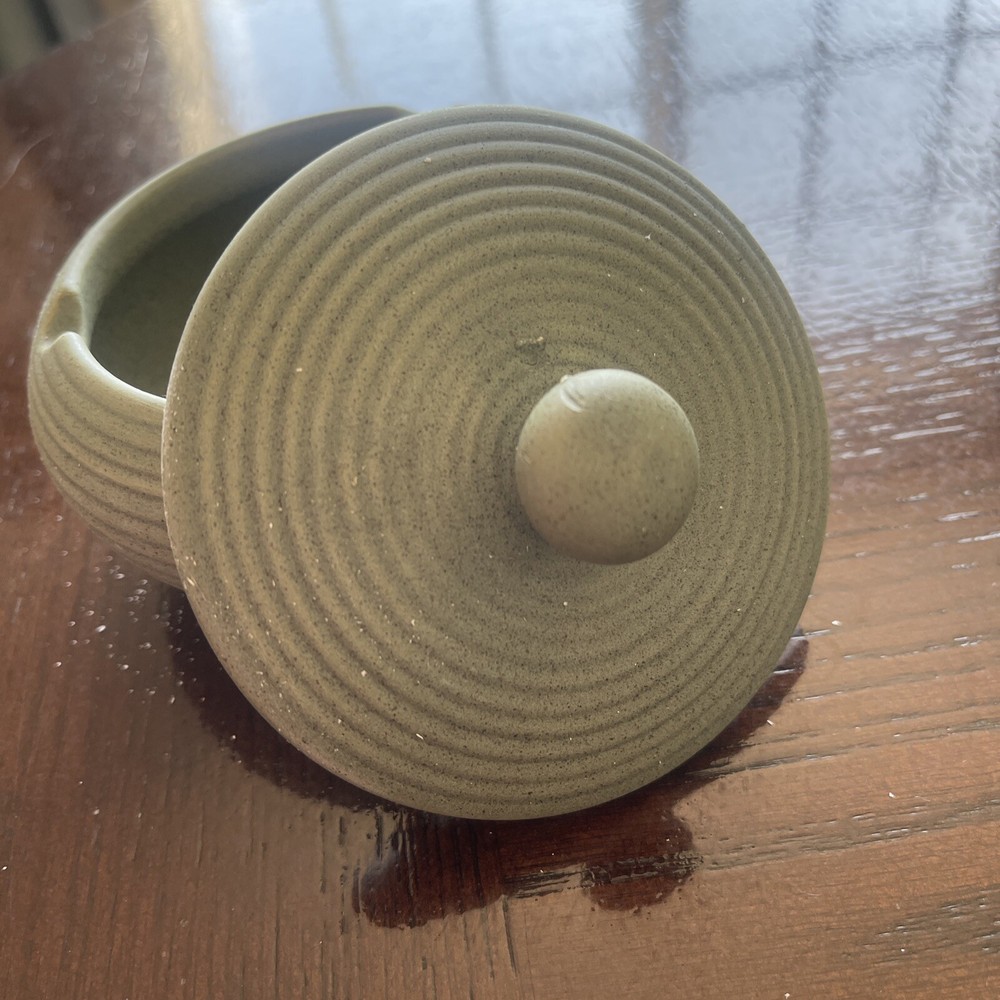 Ceramic Container Decor Jar Holder Home Jar Decor with Lid ashtray