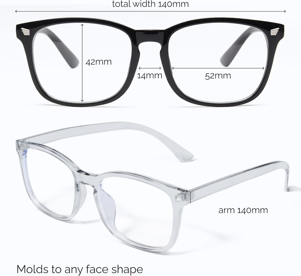 Livho High Tech Blue Light Glasses - Advanced 99% Blue Light Blocking Computer G