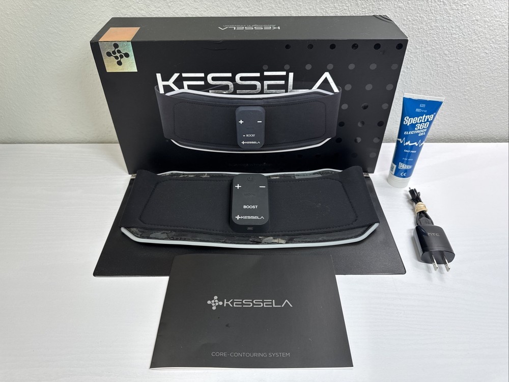 Kessela Elite Core-Contouring Advanced PBM & EMS Belt - Used - Tested & Working!