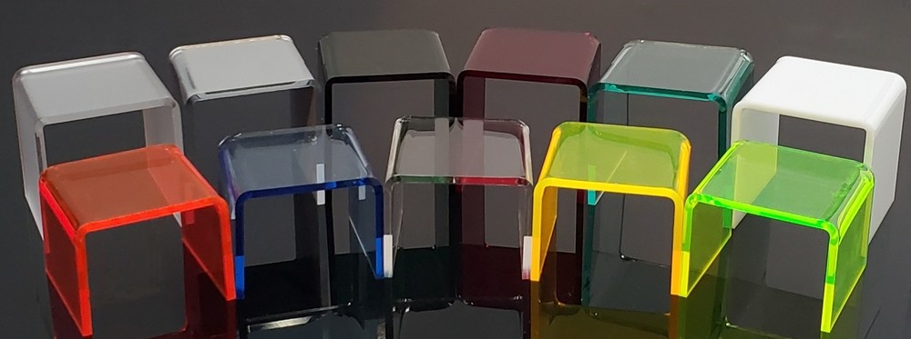 T'z Tagz 7x6x4 Color Variation Multi-Use Single Unit Acrylic Showcase Risers