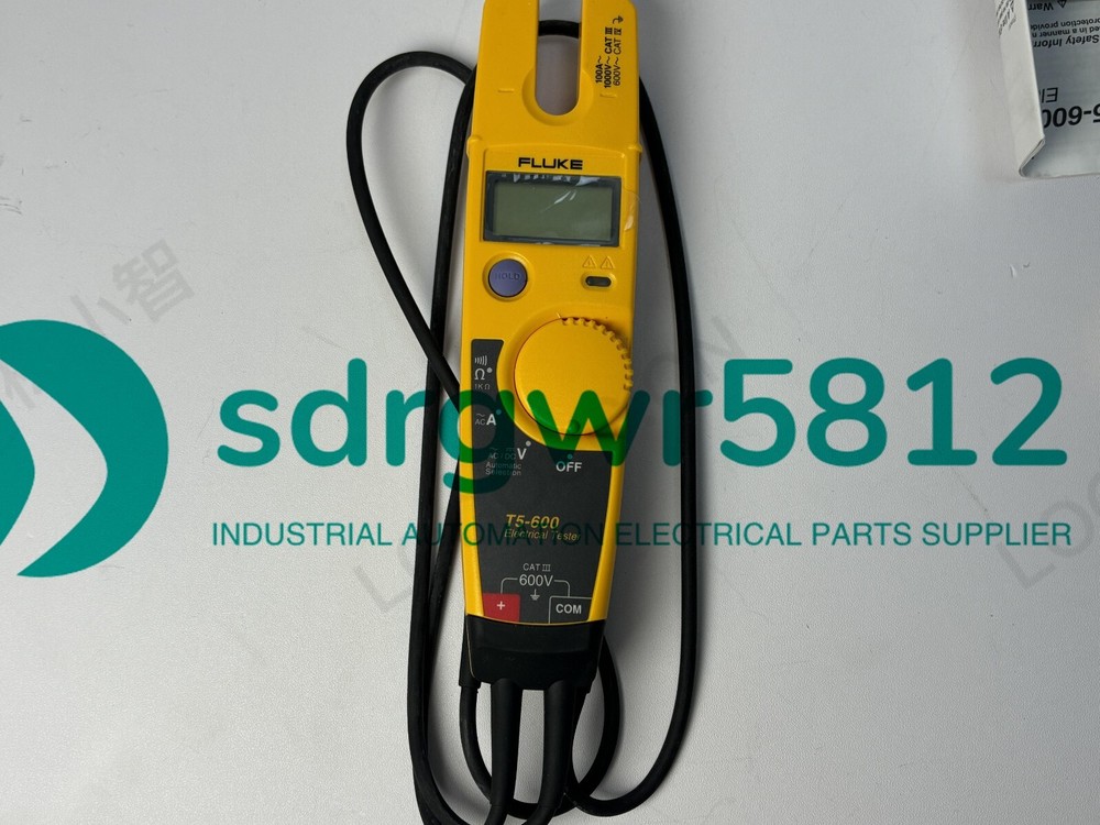 Fluke T5-600 Clamp Meter Continuity Current Electrical Tester #Z