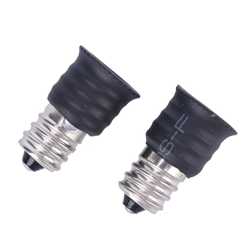 10pcs E12 TO E14 BASE LED BULB LAMP LIGHT SCREW HOLDER ADAPTER SOCKET CONVERTER
