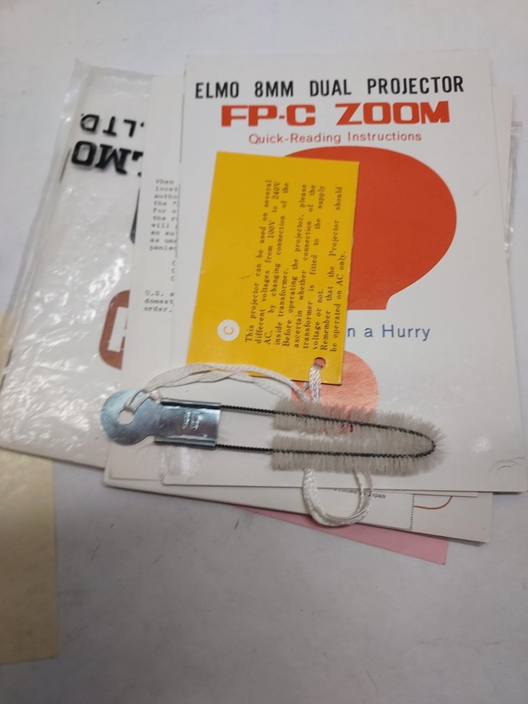 Vintage Elmo FP-C 8mm Portable Projector - In Box