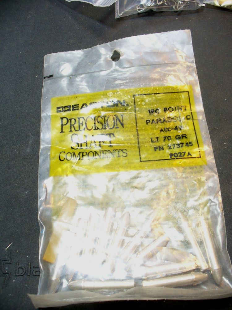 Easton Precision Parabolic Points ACC-49 , LT 7 0 Grain 12 Pack  NEW