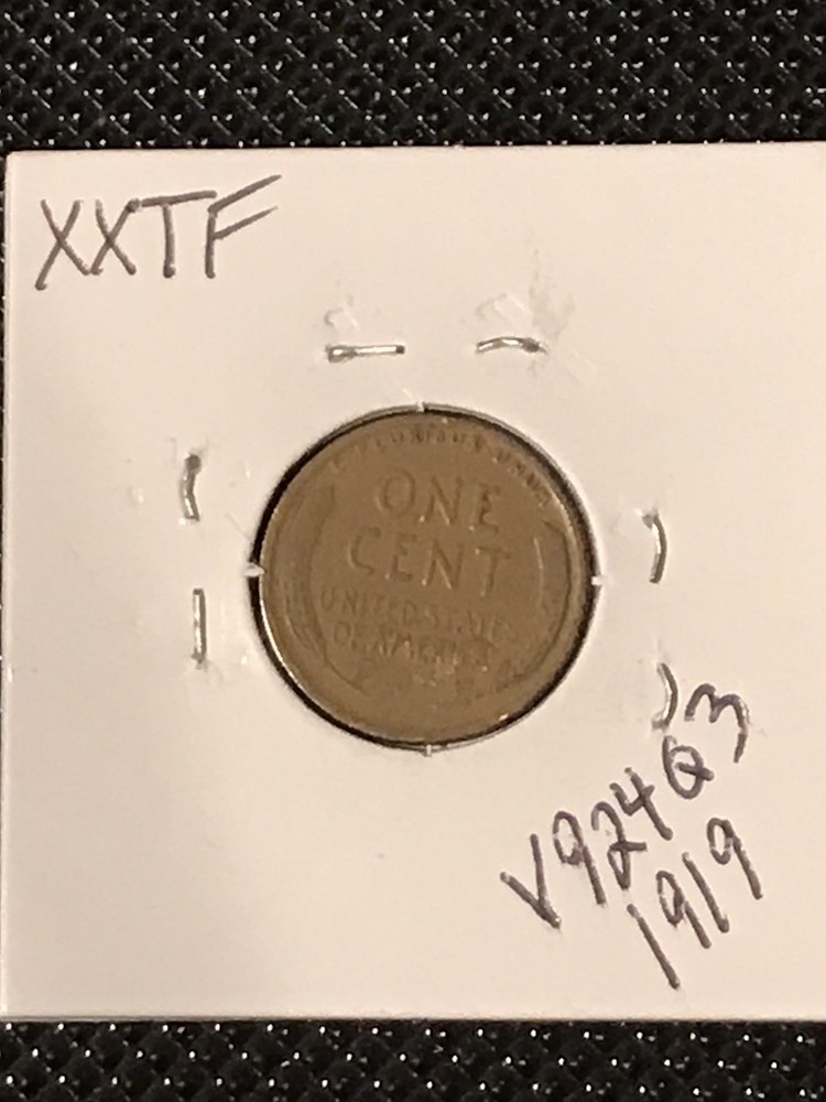 1919 Lincoln Cent F